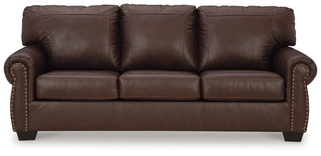 Colleton Dark Brown Sofa, Loveseat And Recliner - Ella Furniture