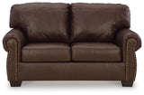 Colleton Dark Brown Sofa, Loveseat And Recliner - Ella Furniture