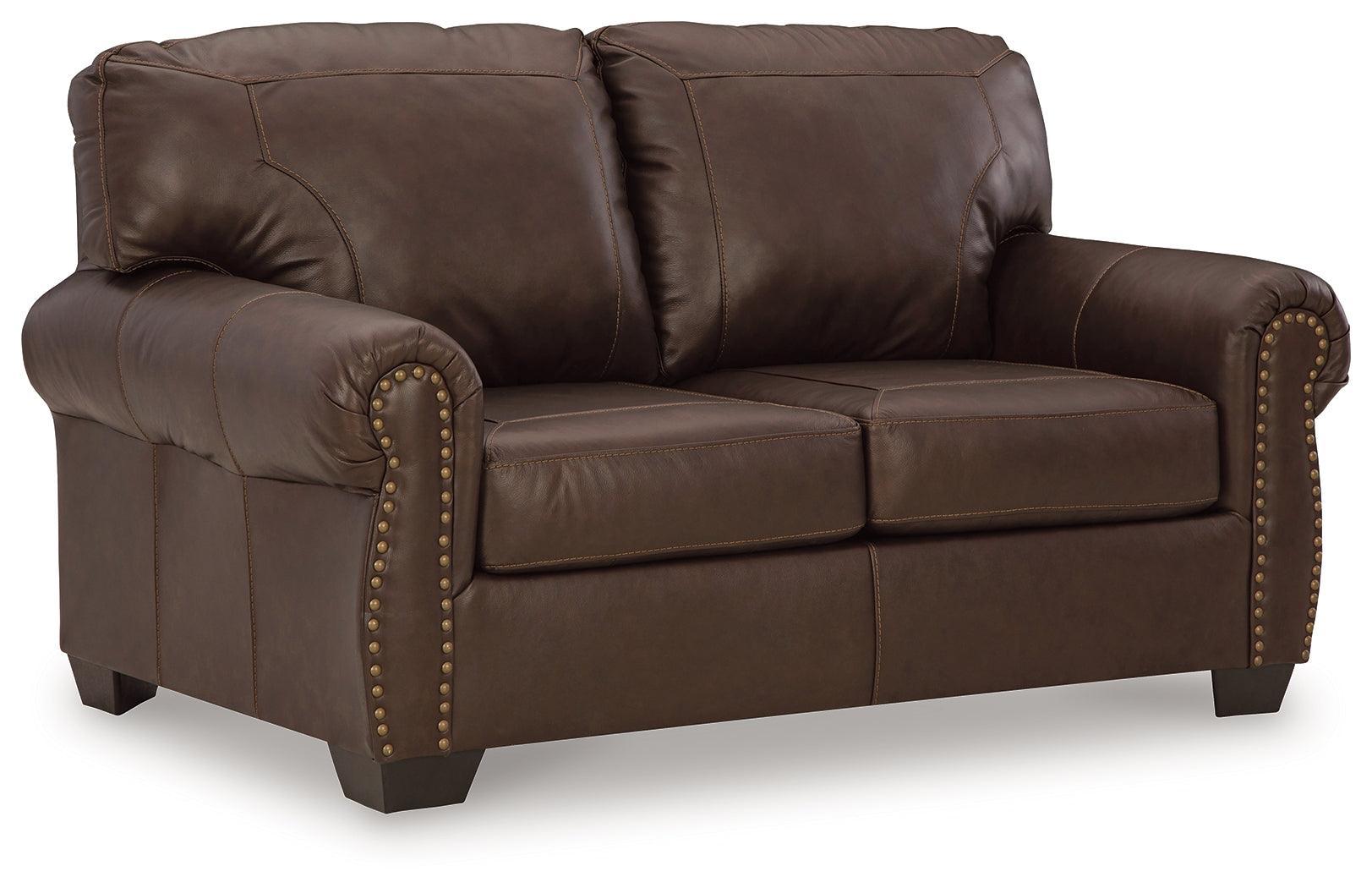 Colleton Dark Brown Sofa, Loveseat And Recliner - Ella Furniture