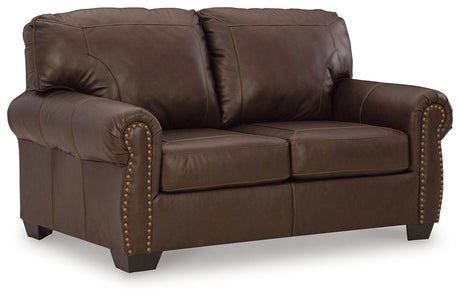 Colleton Dark Brown Sofa, Loveseat And Recliner - Ella Furniture