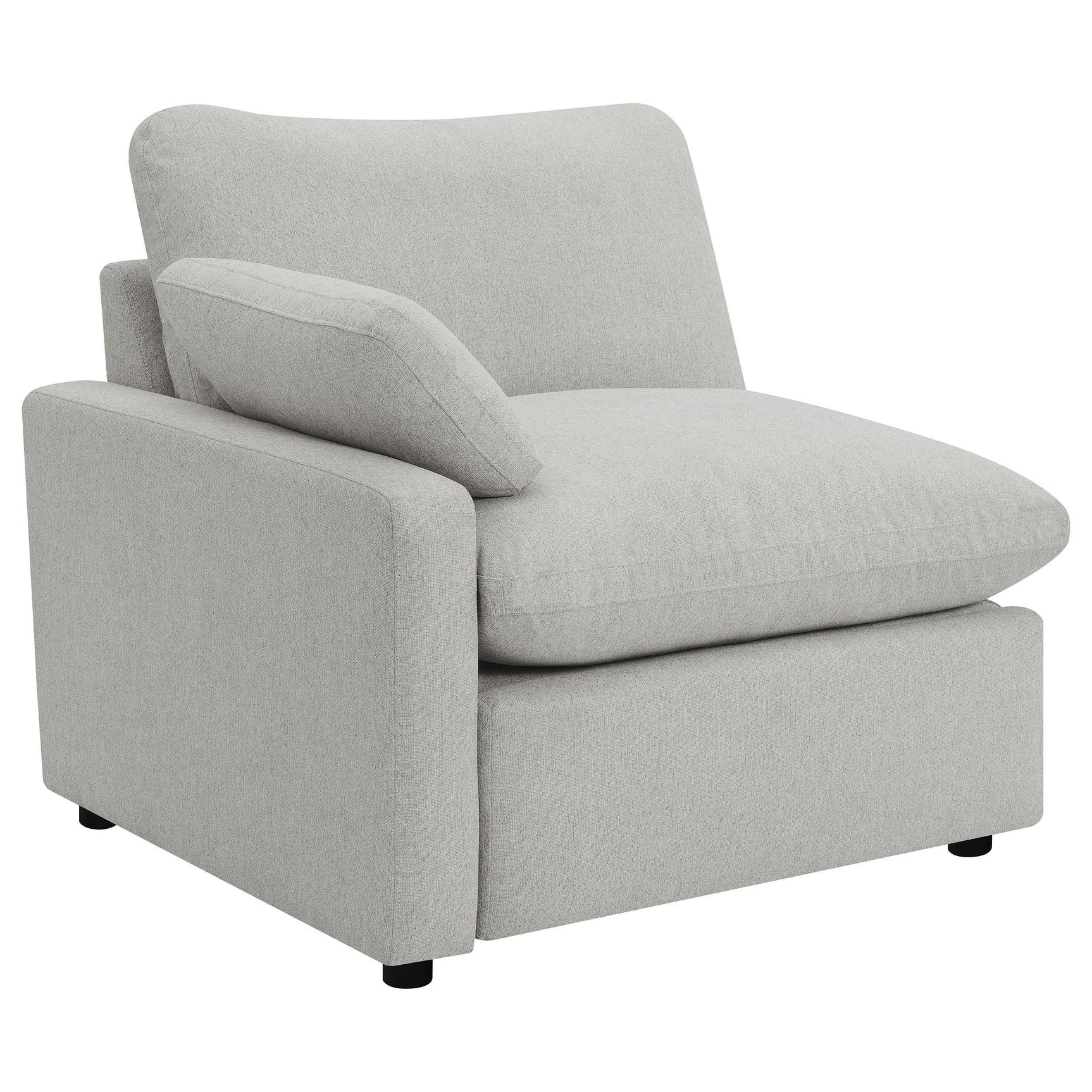 COLLINS COLLECTION Collins 5-piece Modular Power Reclining Sectional Sofa Grey 609560P - Ella Furniture
