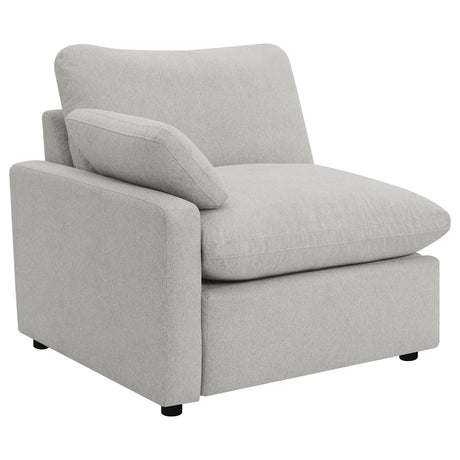 COLLINS COLLECTION Collins 5-piece Modular Power Reclining Sectional Sofa Grey 609560P - Ella Furniture