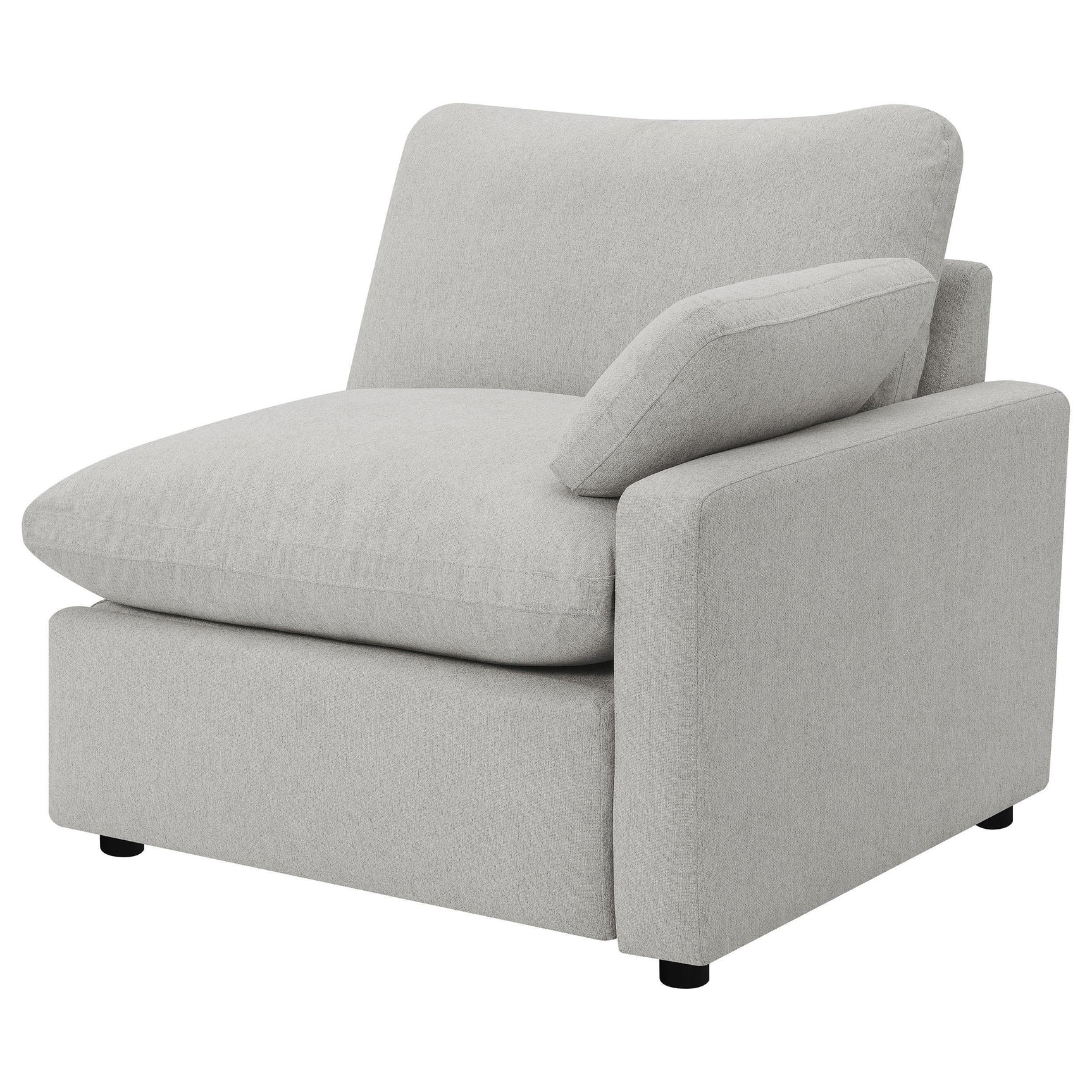 COLLINS COLLECTION Collins 5-piece Modular Power Reclining Sectional Sofa Grey 609560P - Ella Furniture