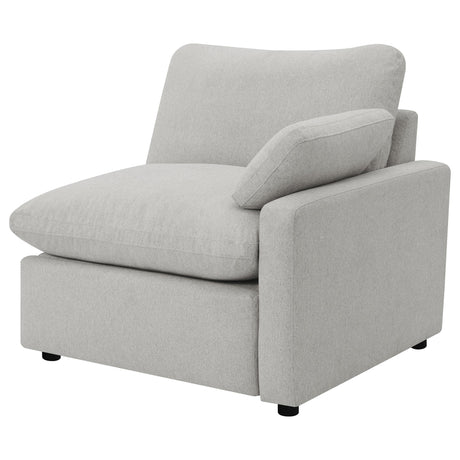 COLLINS COLLECTION Collins 5-piece Modular Power Reclining Sectional Sofa Grey 609560P - Ella Furniture