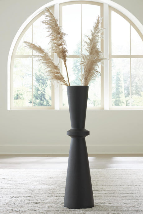 Collisten Black Vase from Ella Furniture