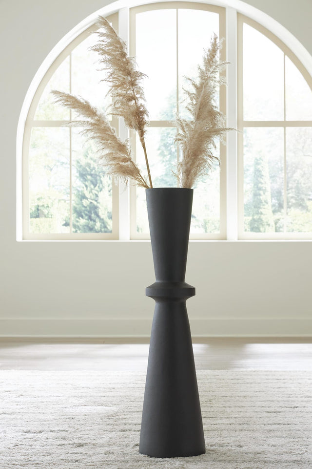 Collisten Black Vase from Ella Furniture