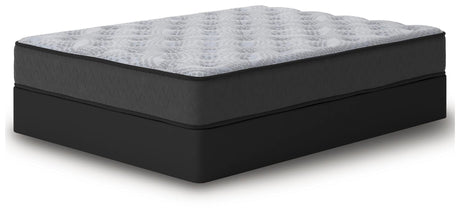 Comfort Plus Gray King Mattress angled view