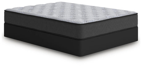 Comfort Plus Gray King Mattress angled view