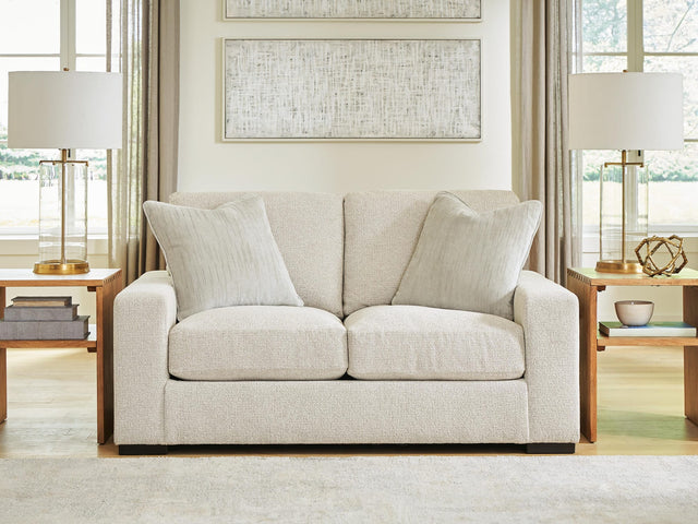 Conlee-Pike Linen Chenille Loveseat from Ella Furniture