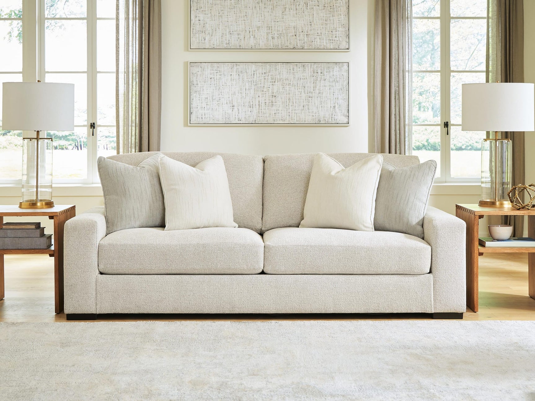 Conlee-Pike Linen Chenille Sofa from Ella Furniture
