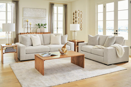 Conlee-Pike Linen Sofa and Loveseat from Ella Furniture