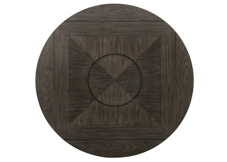 Conner Chalk-Gray Modern Wood Oval Counter Height Dining Room Set - Ella Furniture