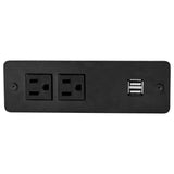 CONRAD MOTION COLLECTION Conrad 2-piece Upholstered Padded Arm Motion Sofa Set Grey 650354-S2 - Ella Furniture
