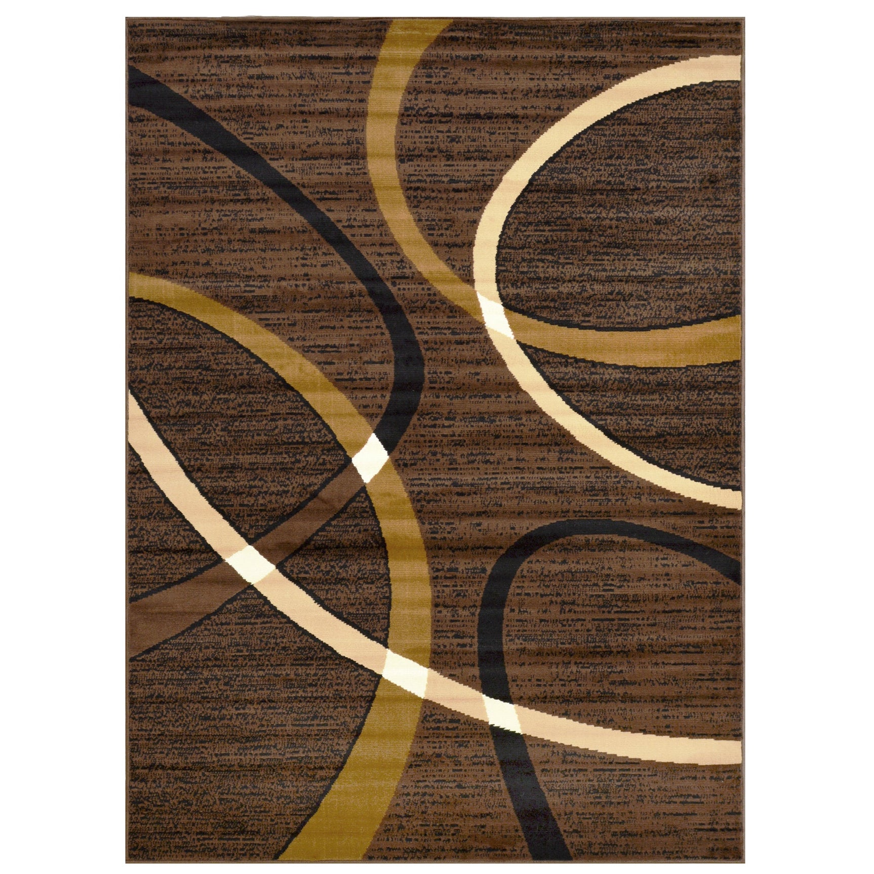 Contempo 40 5x7 Foot Chocolate Area Rug from Ella Furniture