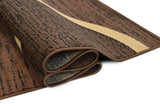 Contempo 40 5x7 Foot Chocolate Area Rug view 2