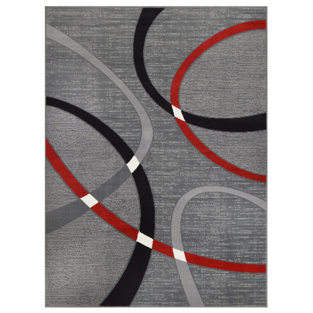 Contempo 40 5x7 Foot Fireball Area Rug from Ella Furniture
