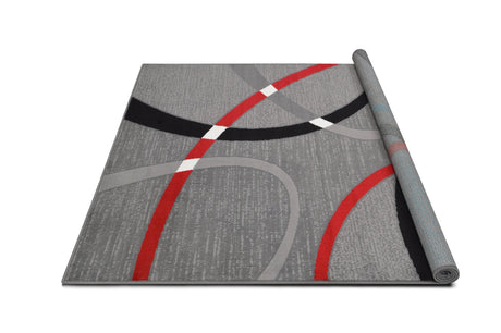 Contempo 40 5x7 Foot Fireball Area Rug view 4