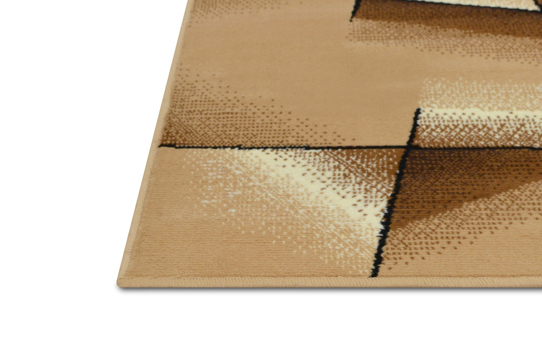 Contempo 41 5x7 Foot Latte Area Rug view 4