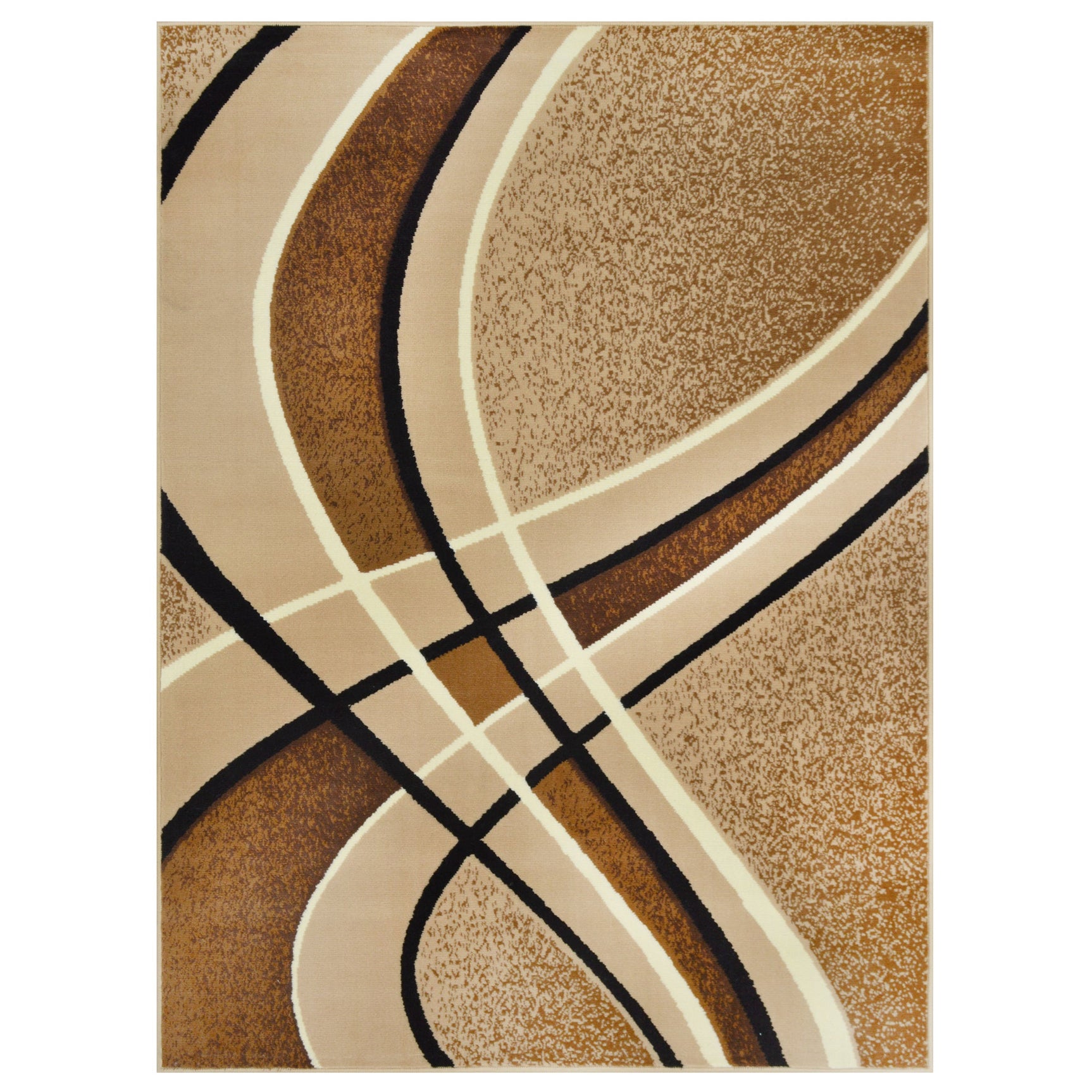 Contempo 42 5x7 Foot Latte Area Rug from Ella Furniture