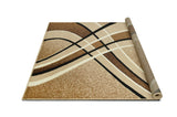Contempo 42 5x7 Foot Latte Area Rug view 5