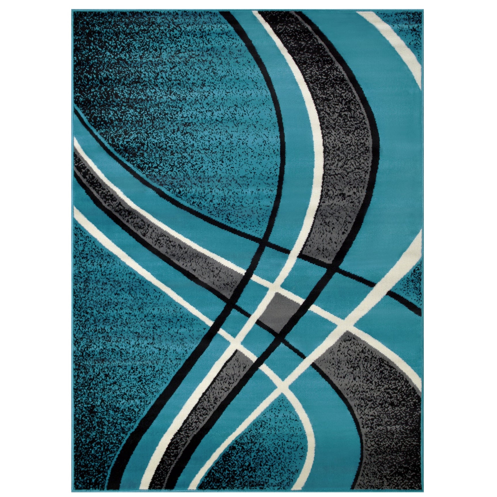 Contempo 42 Turquoise 5x7 Area Rug from Ella Furniture