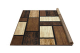 Contempo 43 Chocolate 5x7 Area Rug view 5