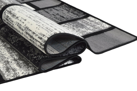 Contempo 43 Grey 5x7 Area Rug view 2