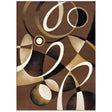Contempo 45 Chocolate 5x7 Area Rug from Ella Furniture