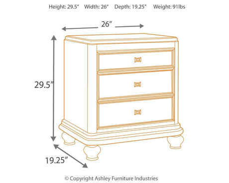 Coralayne Silver Upholstered Sleigh Bedroom Set - Ella Furniture