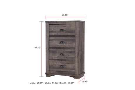 Coralee Gray Modern Aesthetics Tv Stand, Media Console Accessories, Wood And Engineered Wood Legs With Storage Doors For Living Room - Ella Furniture