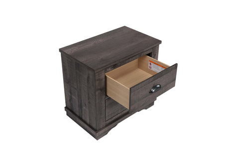 Coralee Gray Modern Aesthetics Tv Stand, Media Console Accessories, Wood And Engineered Wood Legs With Storage Doors For Living Room - Ella Furniture
