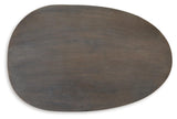 Cormmet Brown/black Accent Table - Ella Furniture