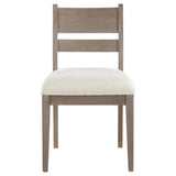 CORNELIA COLLECTION Cornelia Wood Dining Side Chair Coastal Grey (Set of 2) 107442 - Ella Furniture