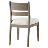 CORNELIA COLLECTION Cornelia Wood Dining Side Chair Coastal Grey (Set of 2) 107442 - Ella Furniture