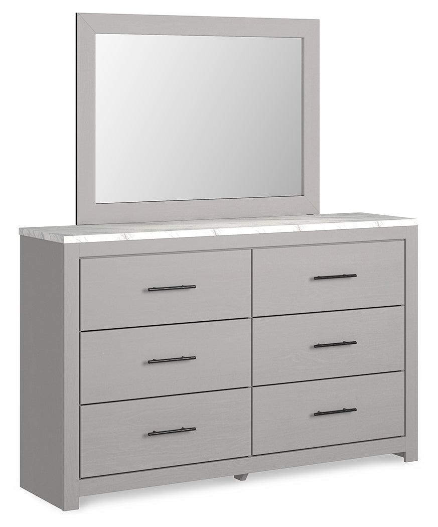 Cottenburg Light Gray/white Panel Bedroom Set - Ella Furniture