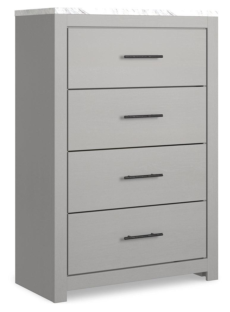 Cottenburg Light Gray/white Panel Bedroom Set - Ella Furniture