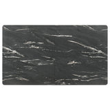 Crestmont Rectangular Dining Table With Faux Marble Top And 16" Self-storing Extension Leaf Grey 121251 - Ella Furniture