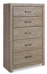 Culverbach Gray Panel Bedroom Set - Ella Furniture