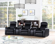 CYRUS THEATER COLLECTION Cyrus 5-piece Upholstered Home Theater Seating 600001-S3A - Ella Furniture
