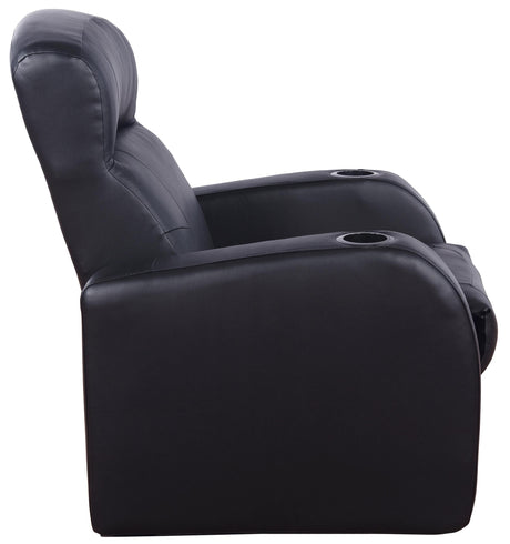 CYRUS THEATER COLLECTION Cyrus 5-piece Upholstered Home Theater Seating 600001-S3A - Ella Furniture