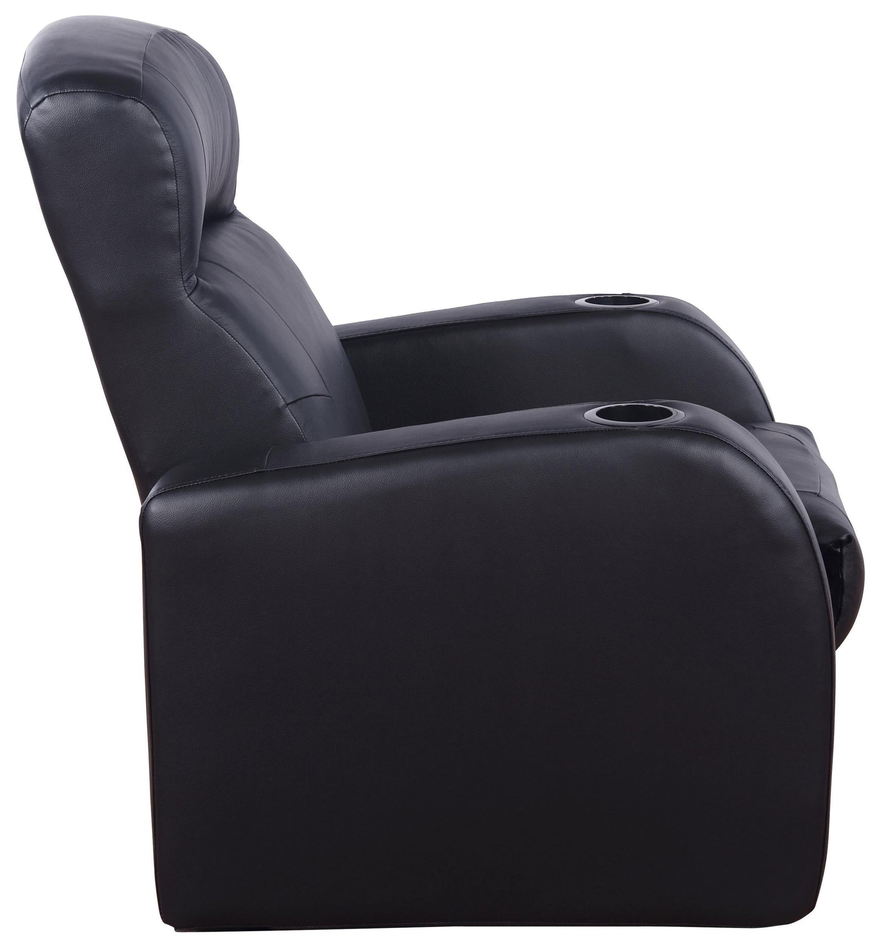 CYRUS THEATER COLLECTION Cyrus 5-piece Upholstered Home Theater Seating 600001-S4B - Ella Furniture