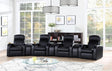 CYRUS THEATER COLLECTION Cyrus 7-piece Upholstered Home Theater Seating 600001-S4A - Ella Furniture