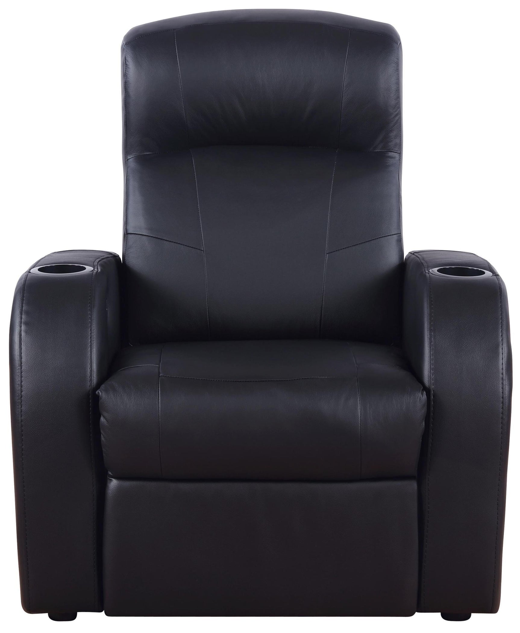 CYRUS THEATER COLLECTION Cyrus 7-piece Upholstered Home Theater Seating 600001-S5B - Ella Furniture