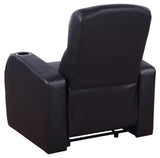 CYRUS THEATER COLLECTION Cyrus 9-piece Upholstered Home Theater Seating 600001-S5A - Ella Furniture