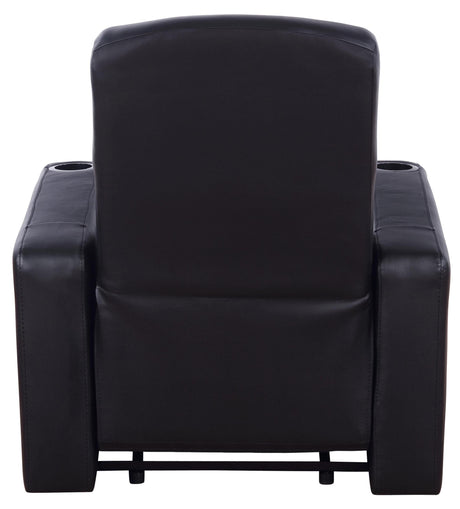CYRUS THEATER COLLECTION Cyrus 9-piece Upholstered Home Theater Seating 600001-S5A - Ella Furniture