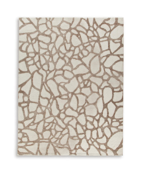 Wessonland Ivory/Brown/Gray Extra Large Rug — product image 2