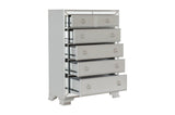Avondale Gray Upholstered Tufted Panel Bedroom Set