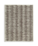 Cartlett White/Taupe/Black Large Rug — product image 2