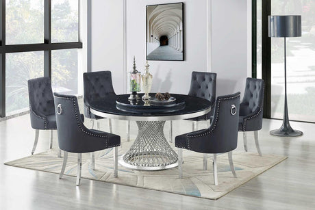 D605 Unico (Black/chrome) - Ella Furniture