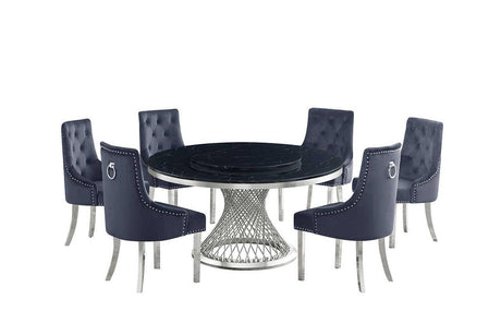 D605 Unico (Black/chrome) - Ella Furniture